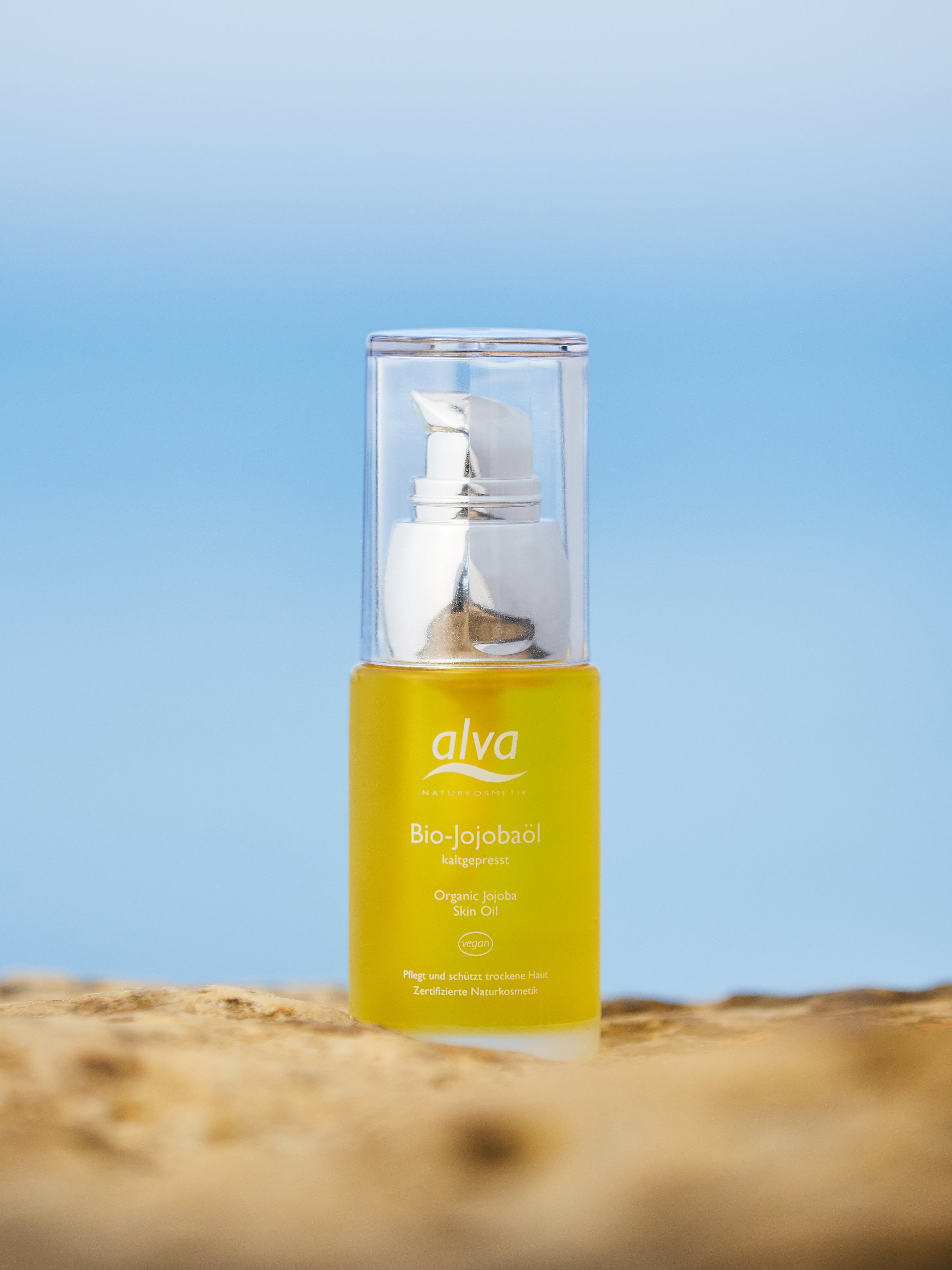 Kleines alva Bio-Jojobaöl
