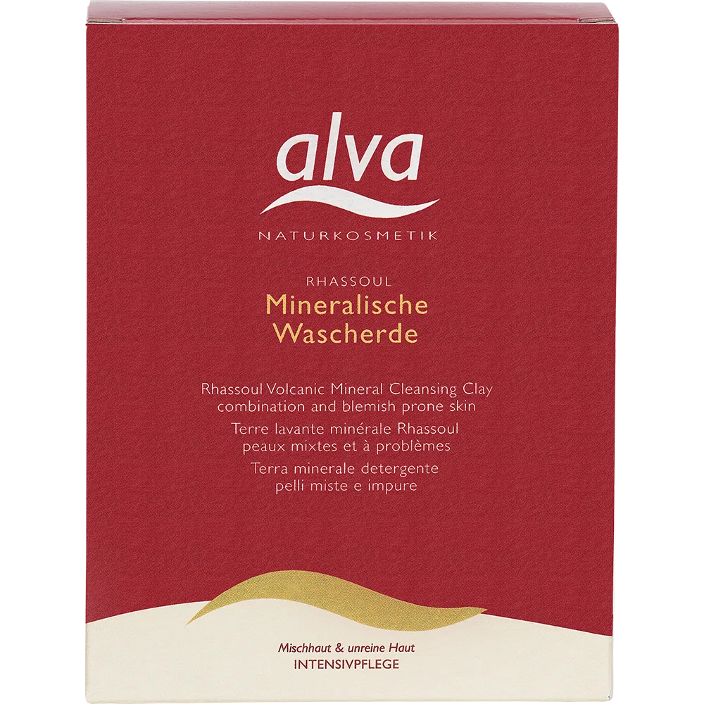 alva Mineralische Tonerde (Wascherde) Rhassoul® 200g Freisteller