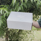 alva Naturkosmetik Retter Box mit vier Produkten Sanddorn Körperlotion, Reinigungsmilch, Augencreme, Rhassoul Waschcreme