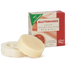 alva festes Shampoo Blutorange Verpackung mit Produkt und Luffa Ablage