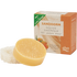 alva festes Shampoo Sanddorn Verpackung mit Produkt und Luffa Ablage