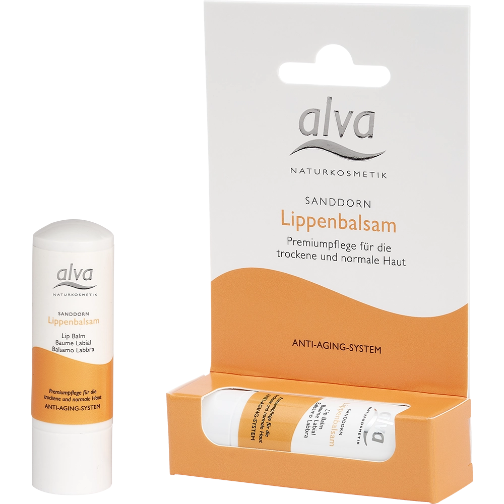 alva Lippenbalsam Sanddorn Freisteller