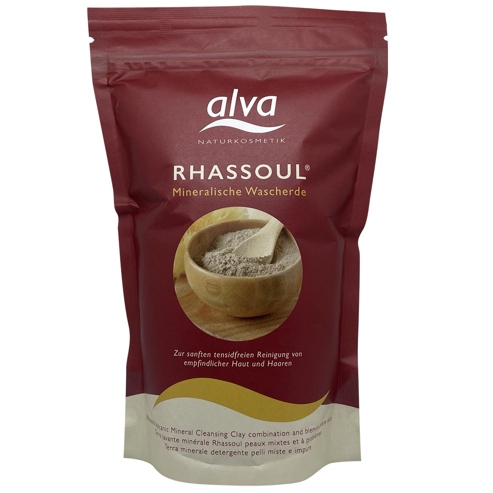 alva Mineralische Tonerde (Wascherde) Rhassoul® 1KG Freisteller