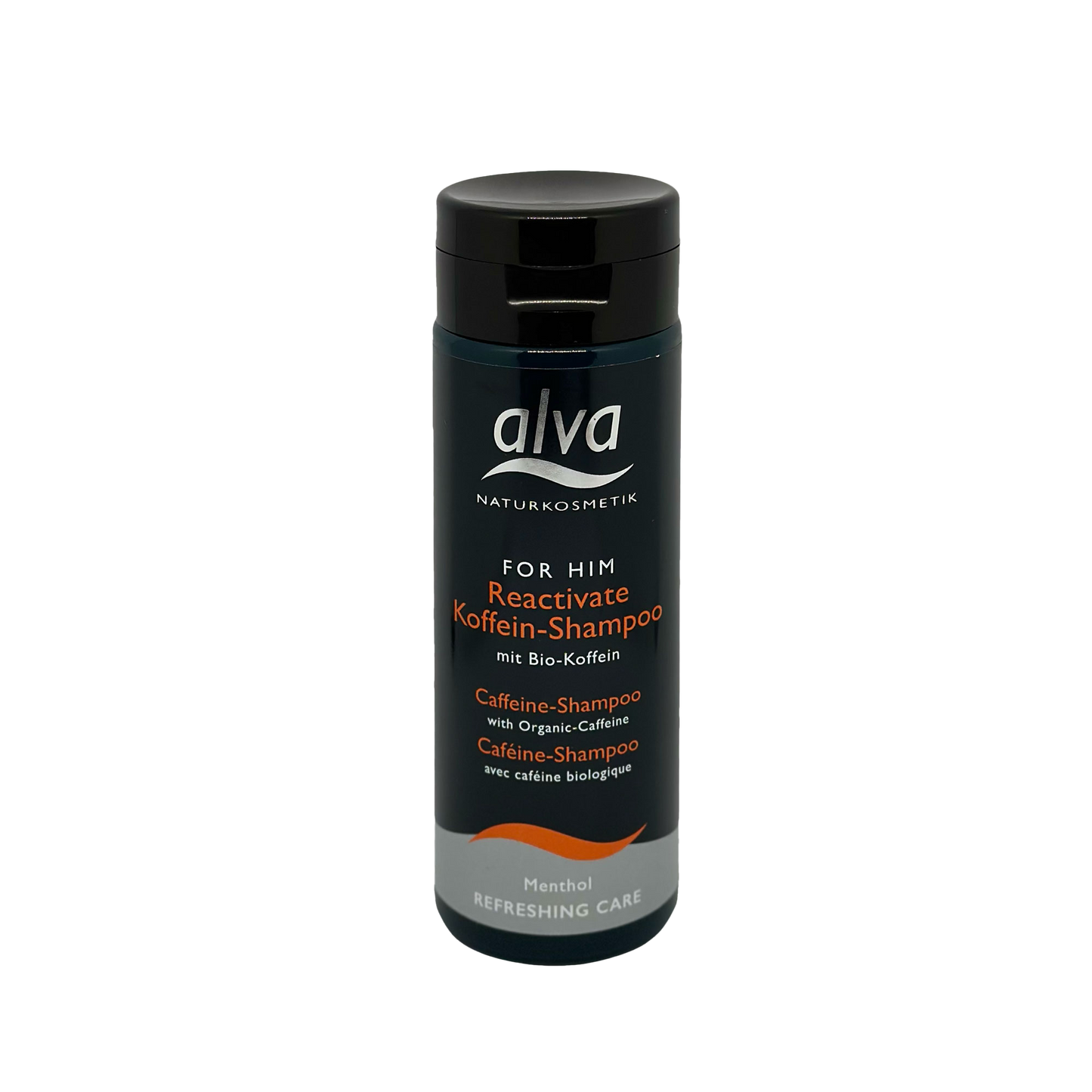 alva organic caffeine shampoo 200 ml