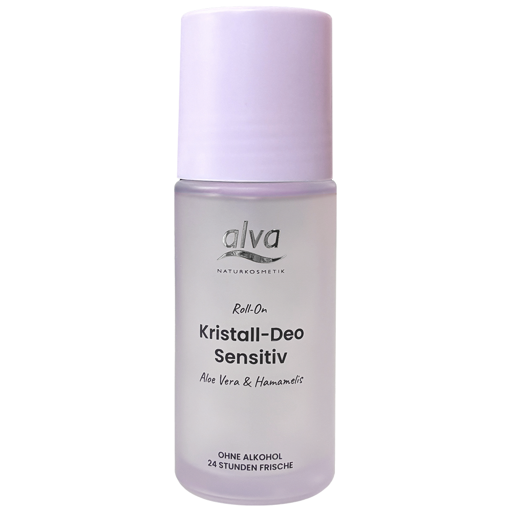 alva crystal deodorant roll-on sensitive 50 ml