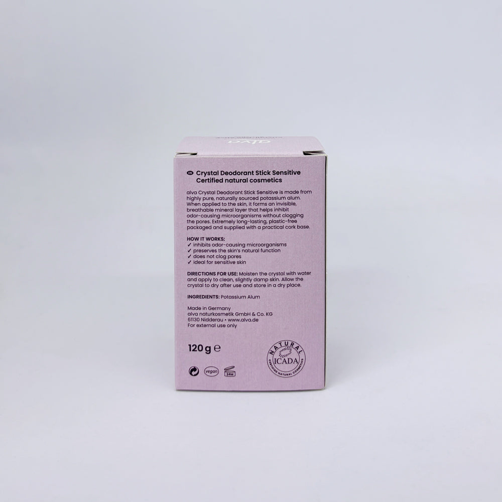 alva Kristall-Deo Stick Sensitiv Faltschachtel