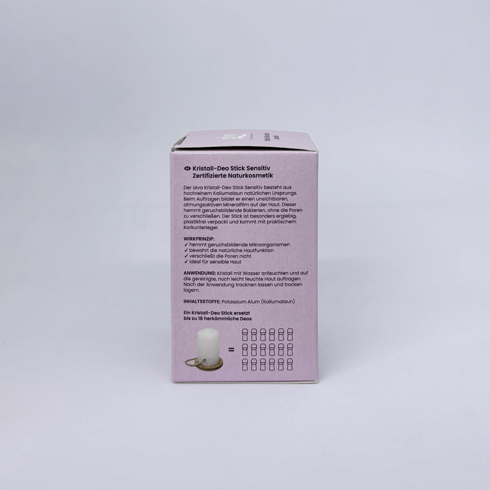 alva Kristall-Deo Stick Sensitiv Faltschachtel