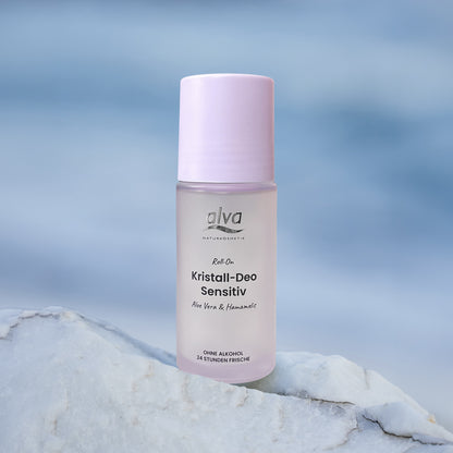 alva crystal deodorant roll-on sensitive 50 ml
