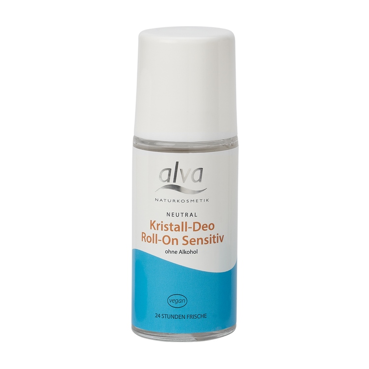 alva crystal deodorant roll-on sensitive 50 ml